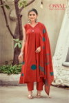 Mahiya Vol 2 By Ossm Cotton Dhabu Surat Kurti With Bottom Dupatta Wholesale Market